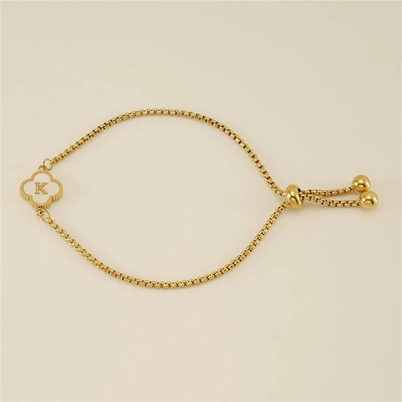 Pearla Initial Bracelet