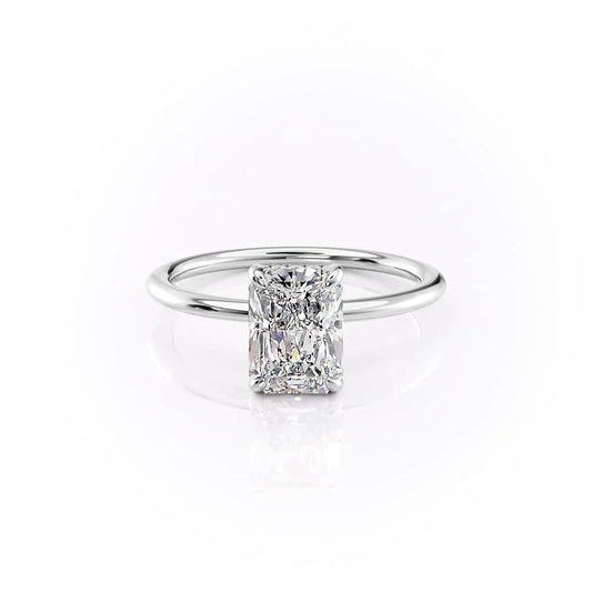 The Elena Radiant Cut Solitaire Band Ring