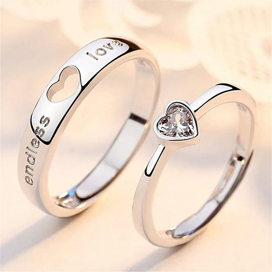 The Endless Love Couples Set Promise Rings