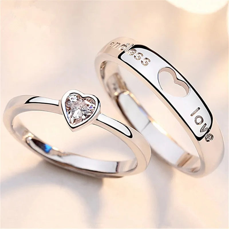 The Endless Love Couples Set Promise Rings