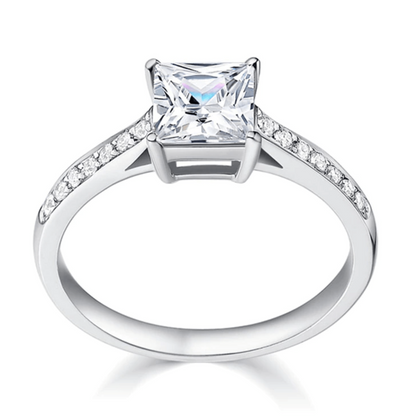 The Fiona Princess Cut Ring