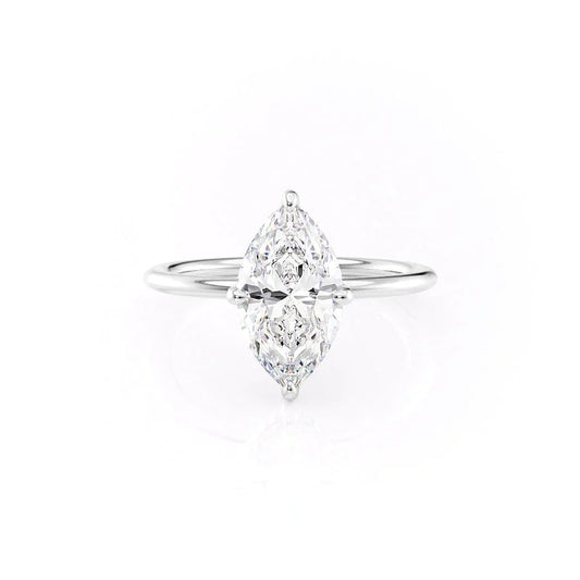 The Marilyn Marquise Cut Solitaire Band Ring