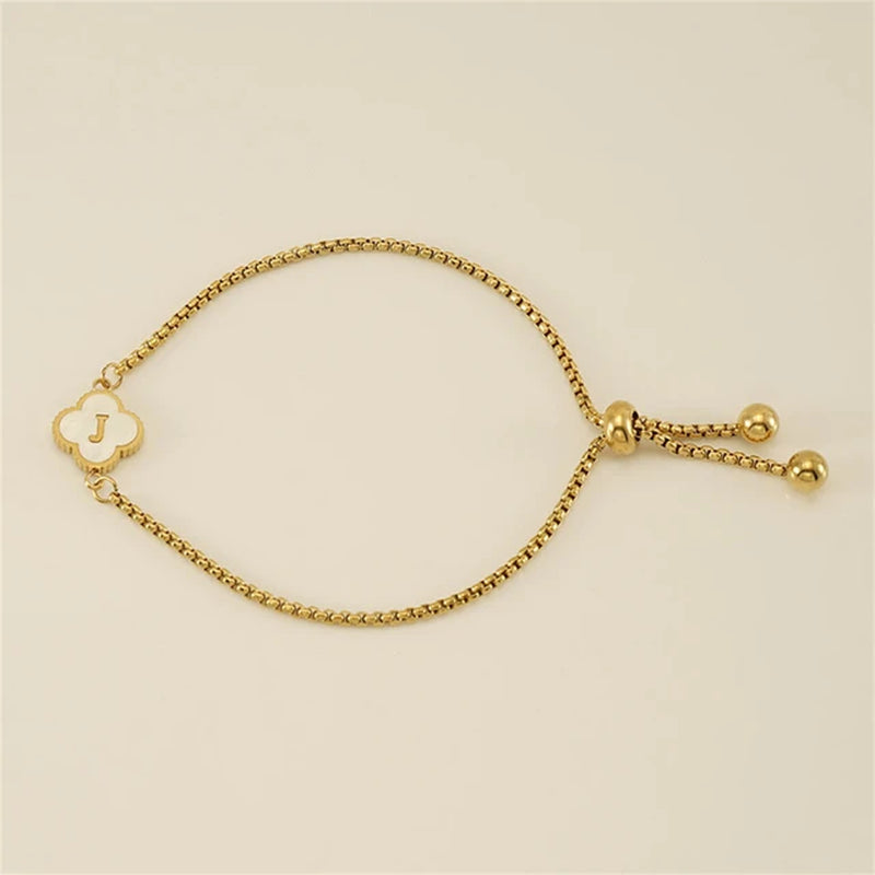 Pearla Initial Bracelet