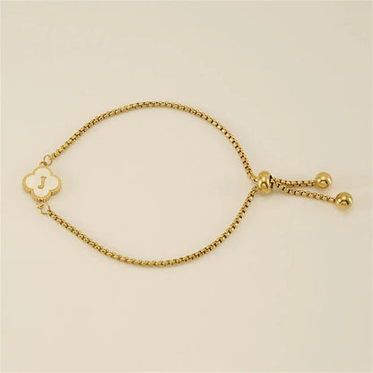 Pearla Initial Bracelet