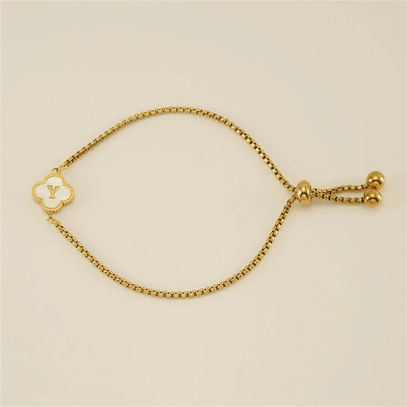 Pearla Initial Bracelet