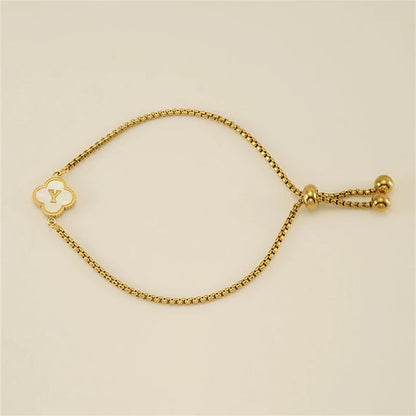 Pearla Initial Bracelet