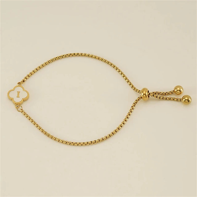 Pearla Initial Bracelet