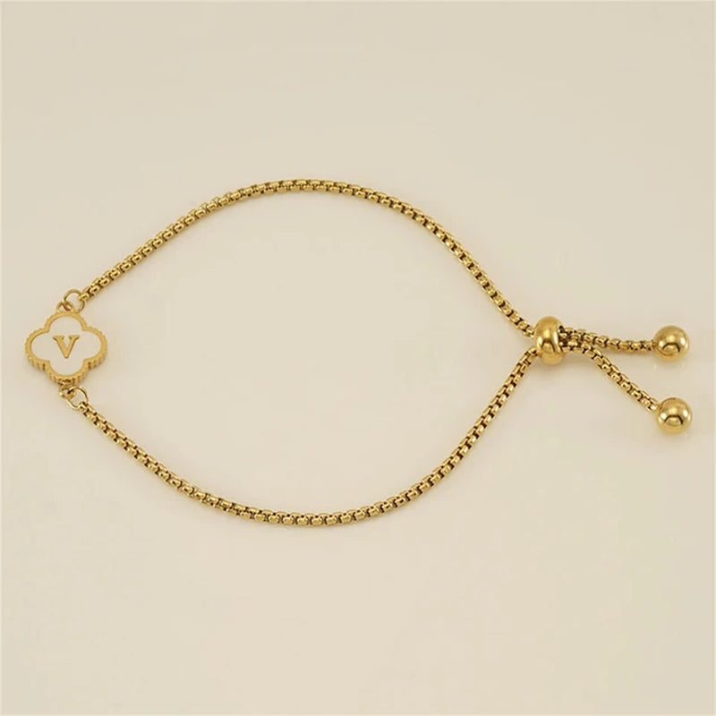 Pearla Initial Bracelet