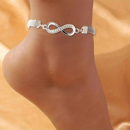 The Celeste Infinity Anklet