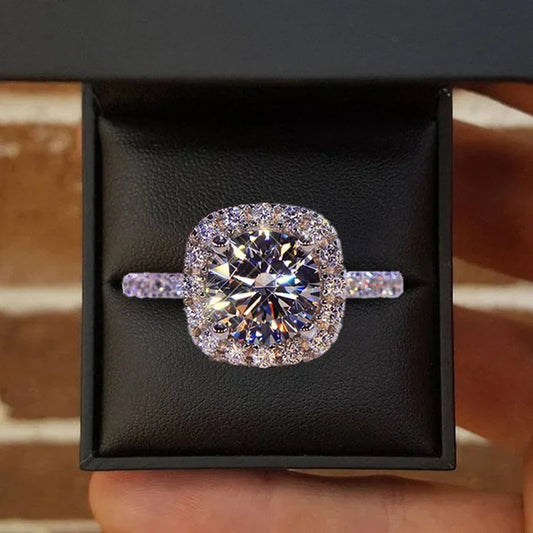 The Amelia Cushion Cut Ring