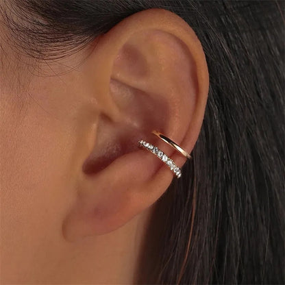 The Ariel Adjustable Double Cuff Earring