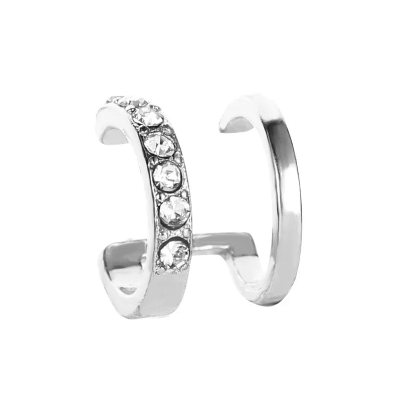 The Ariel Adjustable Double Cuff Earring