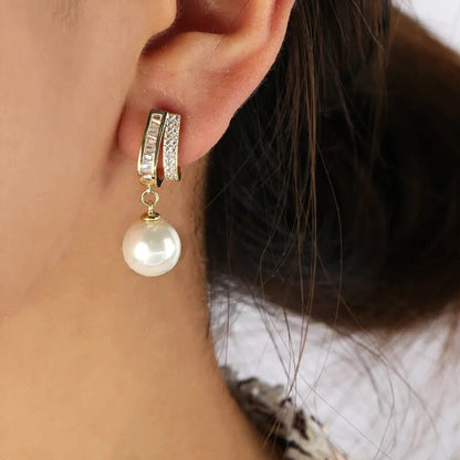 White Pearl Dangle