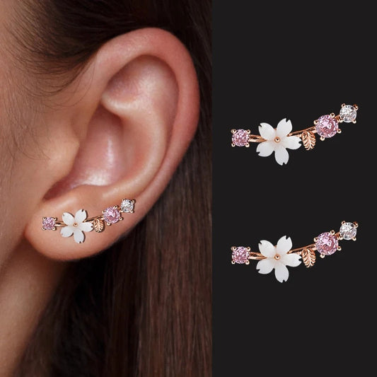 The Azalea Floral Earrings