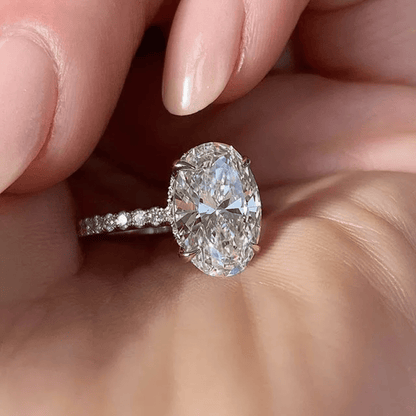 The Maeve Oval Cut Ring