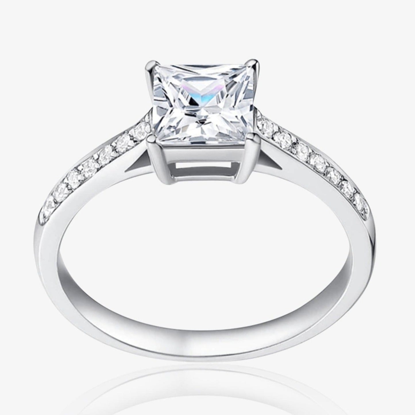 The Fiona Princess Cut Ring