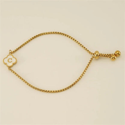 Pearla Initial Bracelet