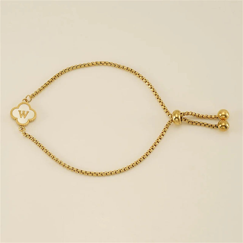 Pearla Initial Bracelet