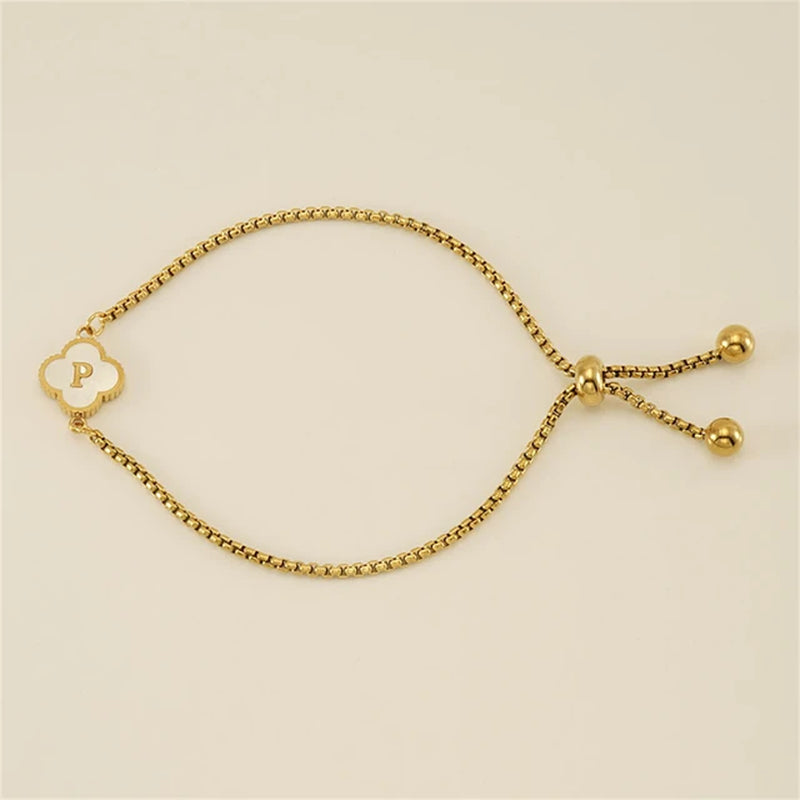 Pearla Initial Bracelet