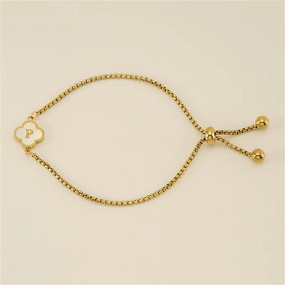 Pearla Initial Bracelet