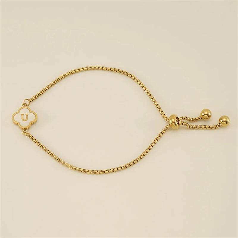 Pearla Initial Bracelet