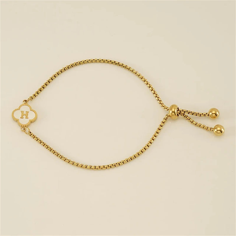 Pearla Initial Bracelet