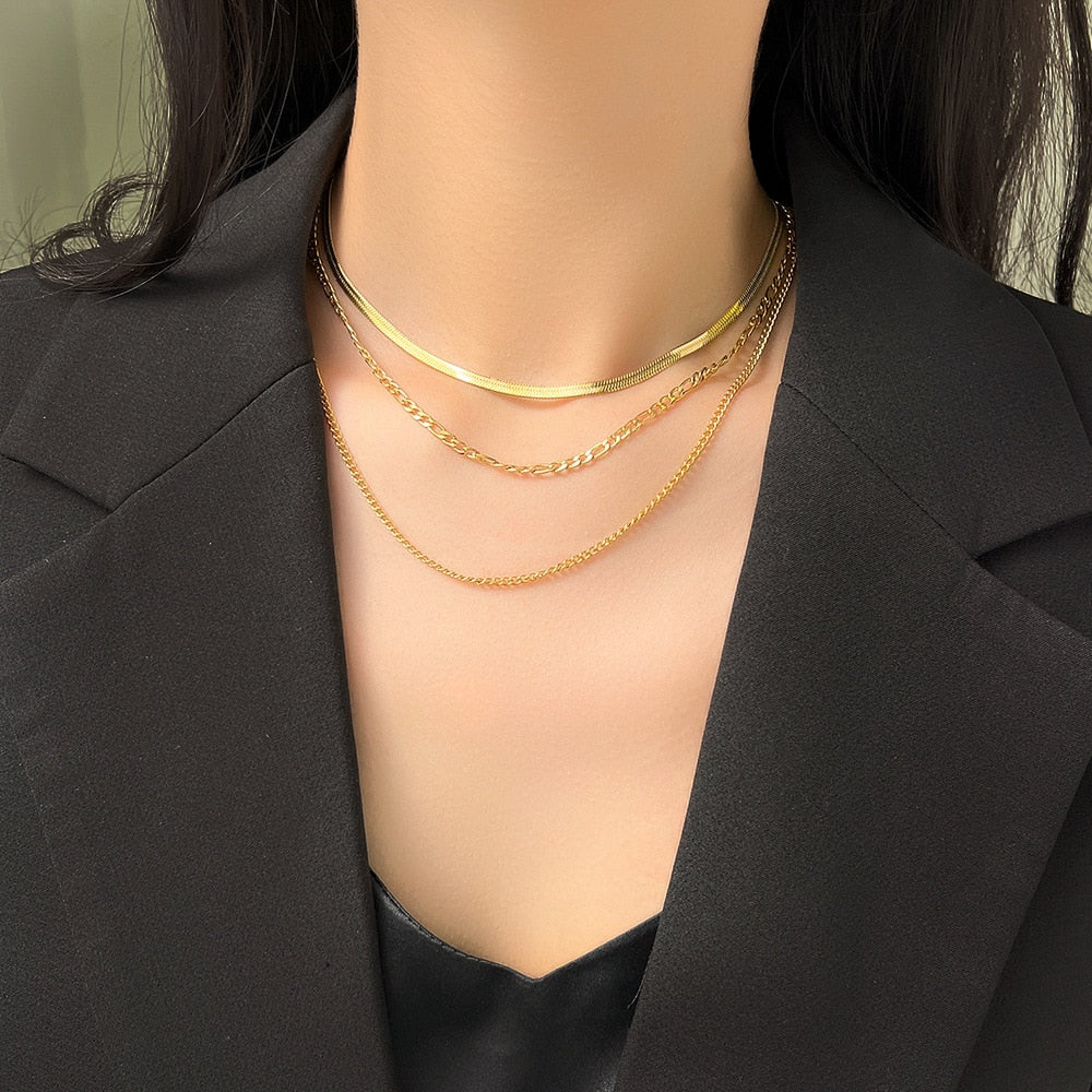 Celeste Stacked Necklace