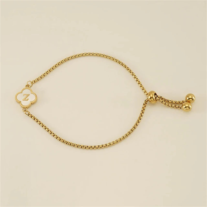 Pearla Initial Bracelet