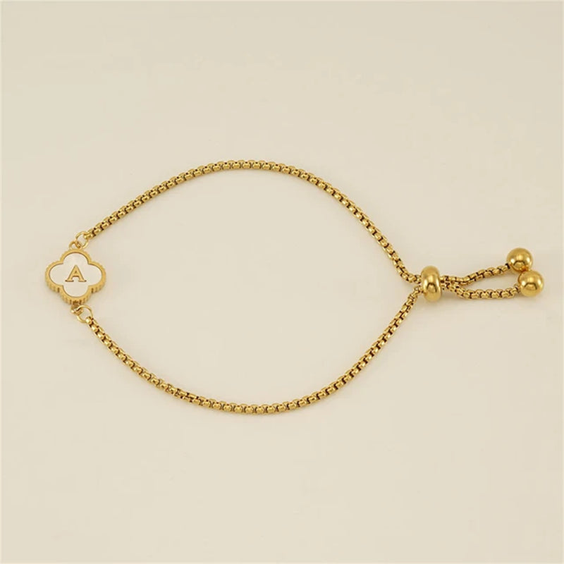 Pearla Initial Bracelet