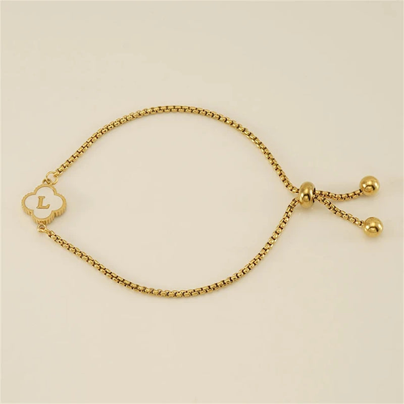 Pearla Initial Bracelet