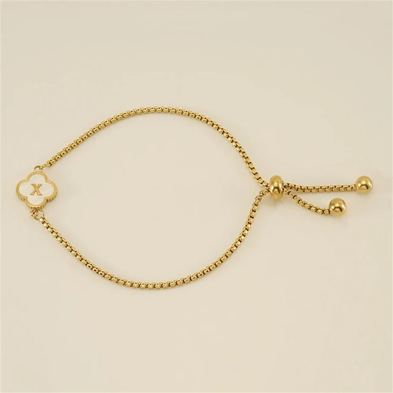 Pearla Initial Bracelet