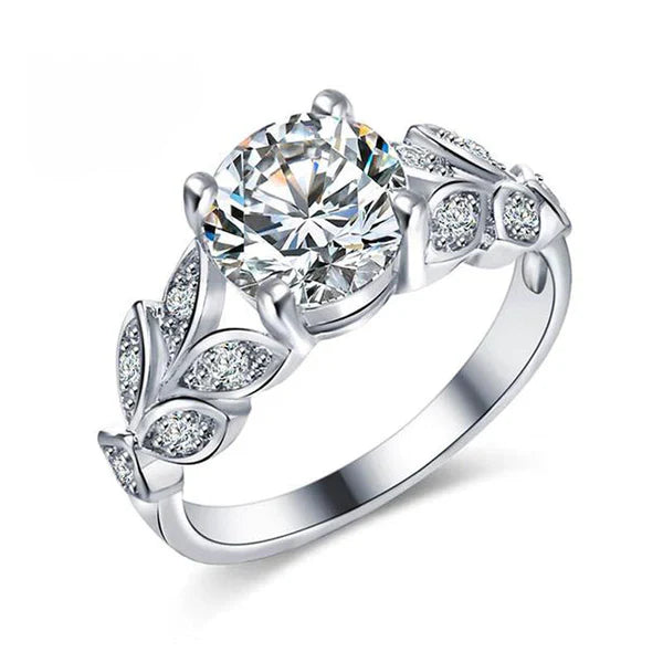 The Majestic Flight Round Cut Ring