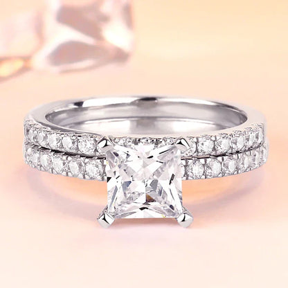 The Sparkling Princess Stack Ring