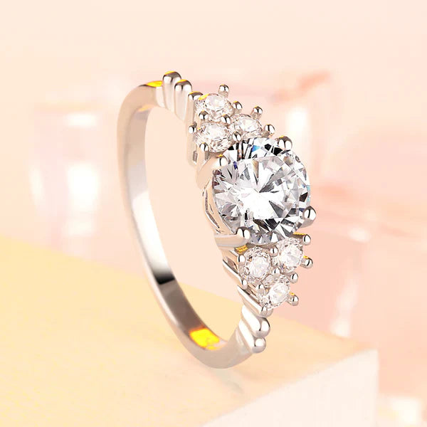 The Infinite Halo Elegance Ring