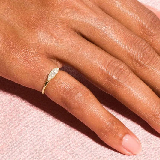 The Brielle Dainty Minimalist Ring