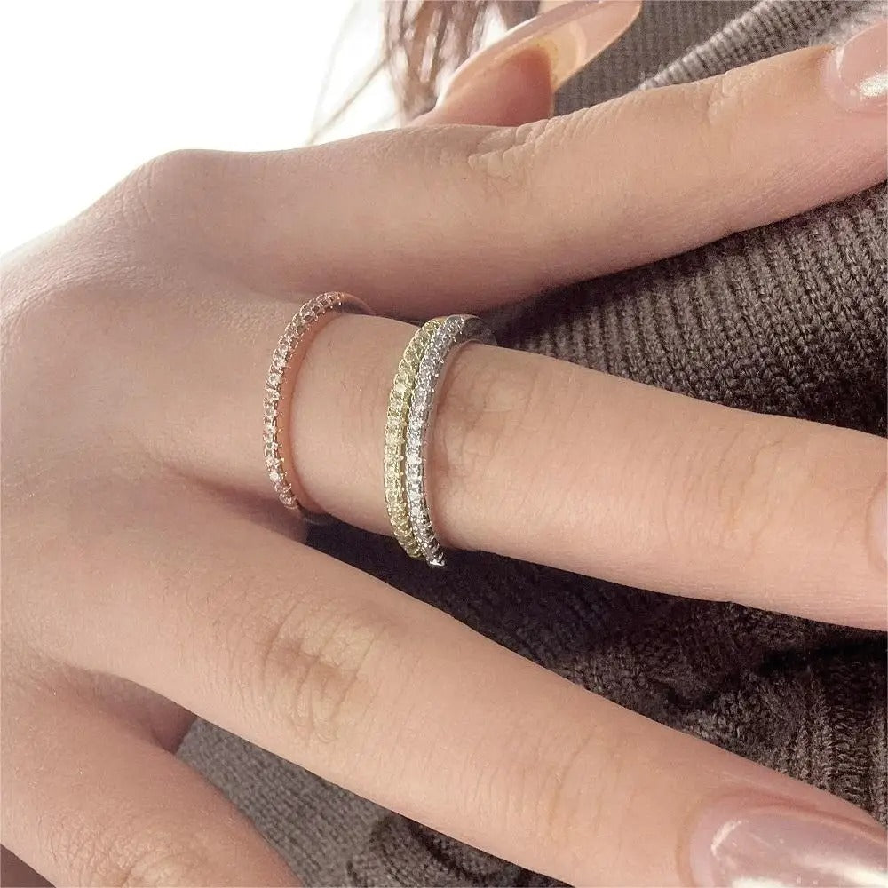 The Lilia Delicate Stackable Band Ring