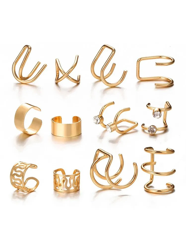 The Lila 12 Piece Earring Set